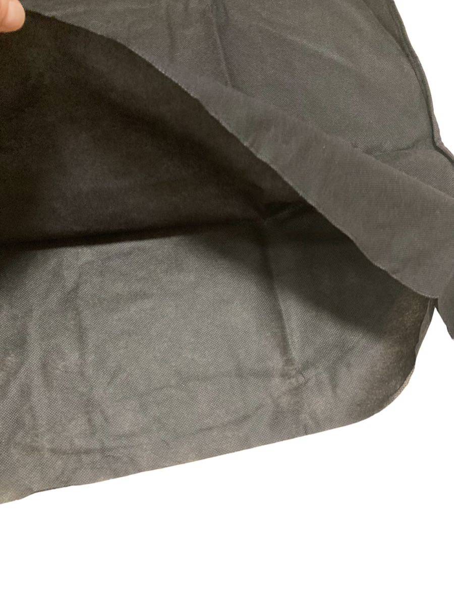 【サイズ：65cm×130cm 即日発送】CHANEL ブラック ガーメント 衣装 ケース 保存袋 コート スーツ シャネル カバー スカート パンツ 黒の画像4