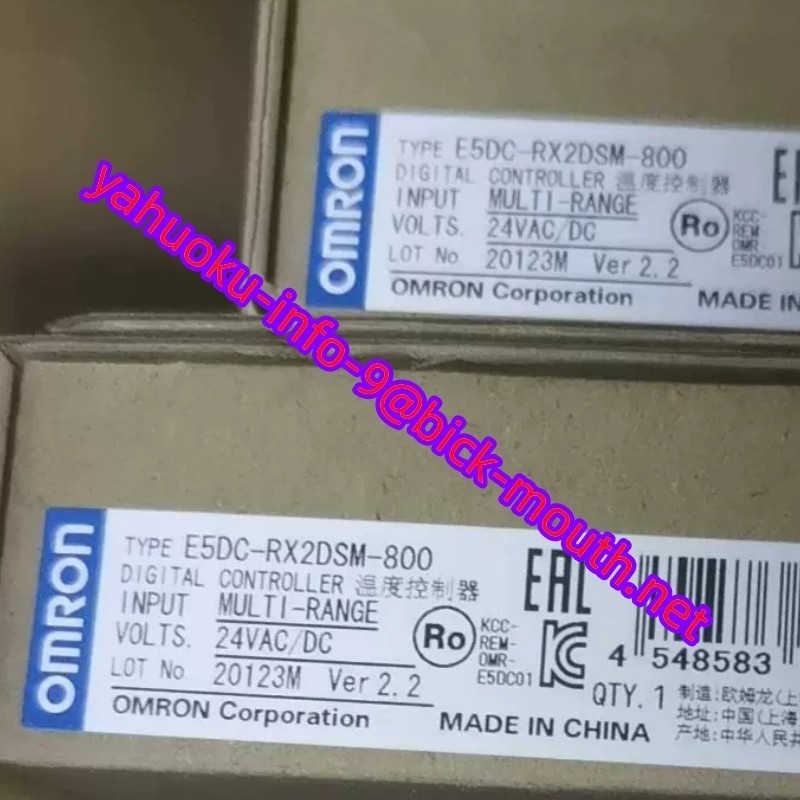 【★新品】OMRON/オムロン 　E5DC-RX2DSM-800【６ヶ月保証】