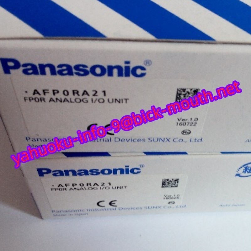【★新品】Panasonic 　AFP0RA21　 プログラマブルコントローラ 【６ヶ月保証】