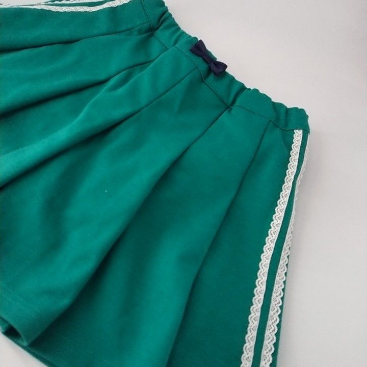 女の子　スカート　パンツ　リボン　anyFAM  130