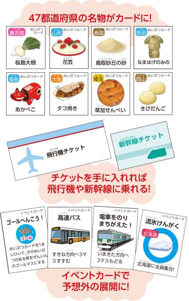 ★2662★日本地図おつかい旅行すごろく★知育玩具★伝承玩具★双六★お正月帰省★都道府県が分かる★勝った喜び負けた悔しさ○★の画像3