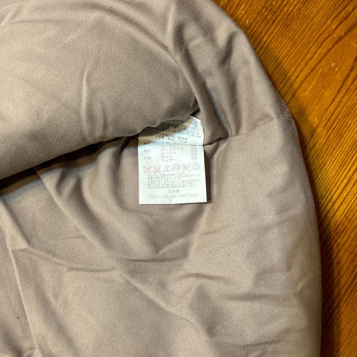 nonnative ベージュ ダウンベスト サイズ1 ノンネイティブ nonnative ダウンベスト ベージュ サイズ1 送料