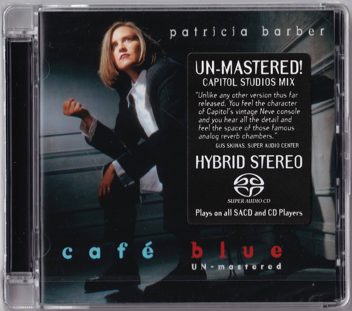 ☆ 新品未開封 ☆ Premonition Records / Patricia Barber Cafe Blue / un-mastered Hybrid SACD _画像1