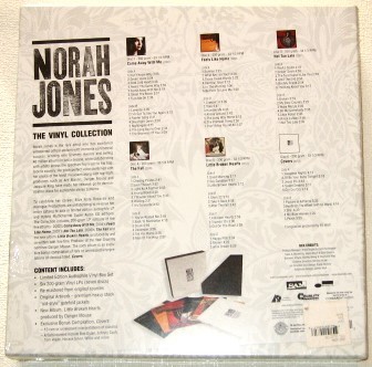 ＊初期プレス＊☆ 新品未開封 ☆ Analogue Productions Blue Note / Norah Jones The Vinyl Collection / 6タイトル Box 200g_画像3