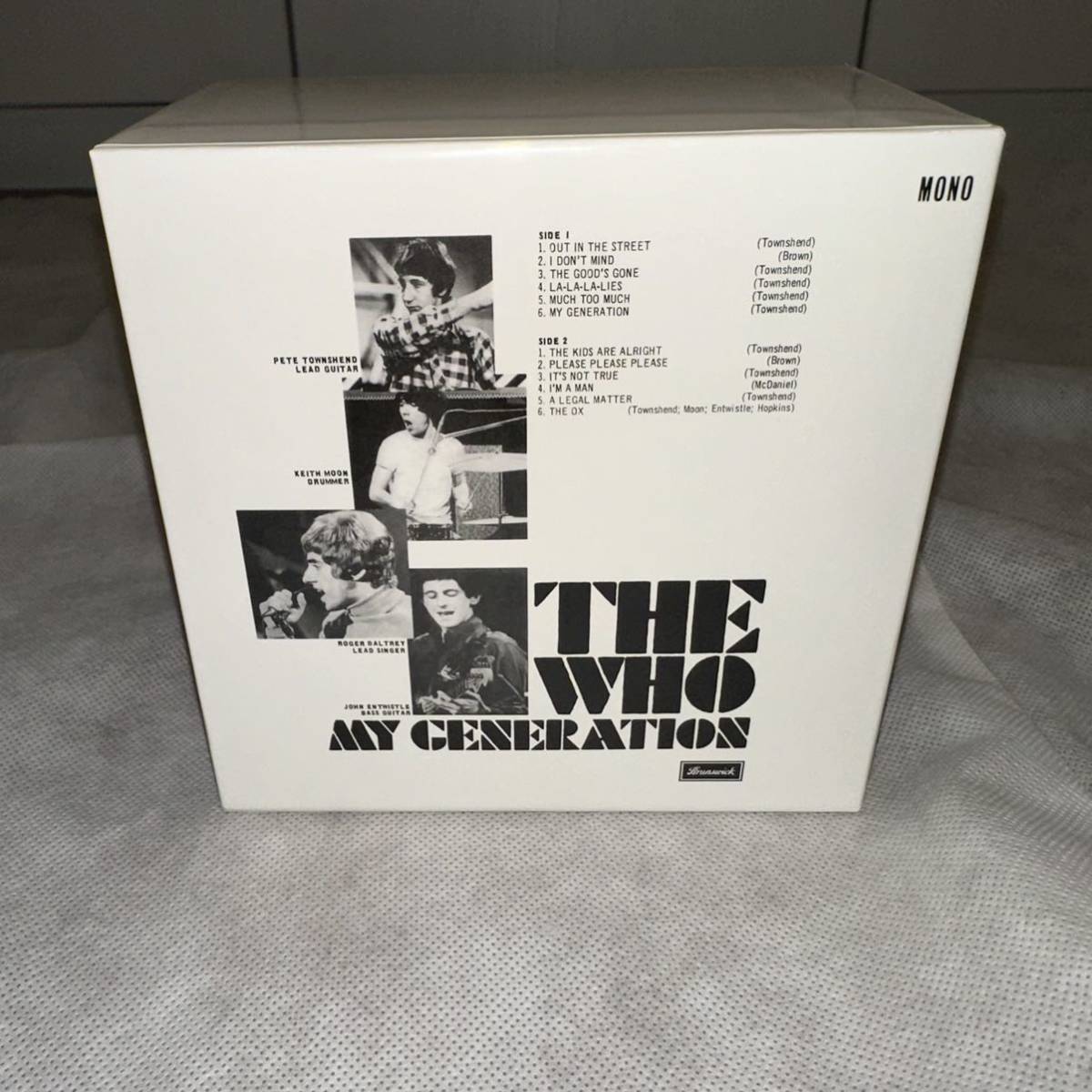 THE WHO・ディスクユニオン紙ジャケットCD特典BOX３点セット（BOXのみ、CDなし）_画像6