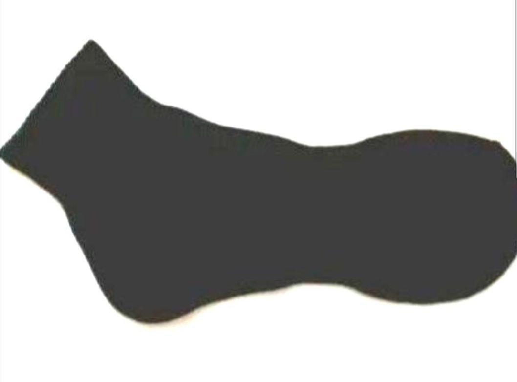  men's socks black 3 pair ×2 set 