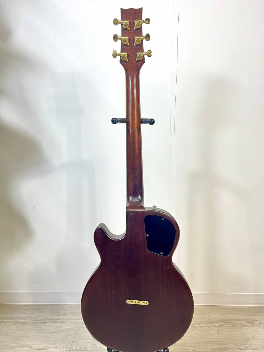 【レア】Morris Groovin モーリスギター エレクトリック・アコースティック・ギター PA-28F ストラップ ハードケース付属_画像8