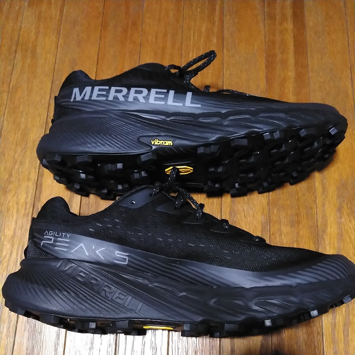 MERRELL 　AGILITY PEAK5 　ブラック　　　メンズシューズ　　27cm 新品未使用_画像4