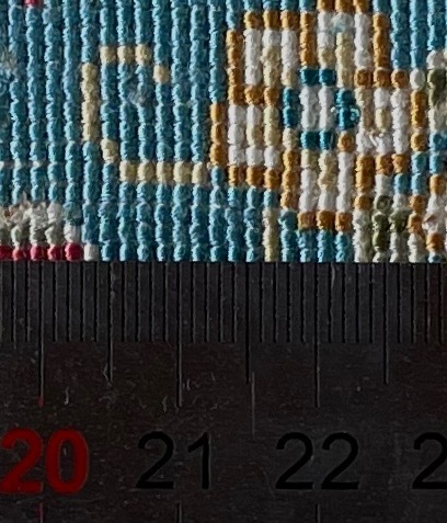 百貨店展示品　大判　シルク100％ 100万ノット　イラン産　最高峰　手織り 高級ペルシャ絨毯 181×272cm #1_画像8