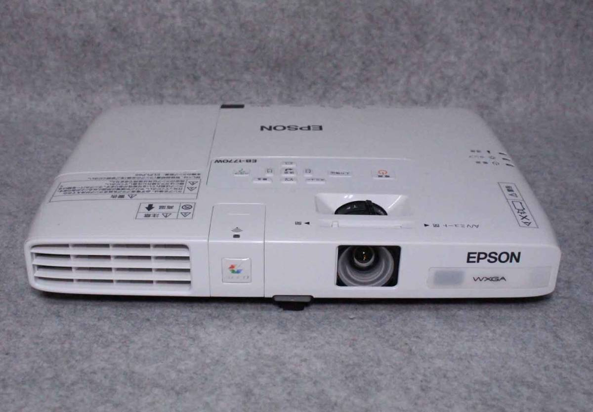 [ta151]EPSON EB-1770W LCD PROJECTOR H362D WXGA エプソン　プロジェクター_画像2