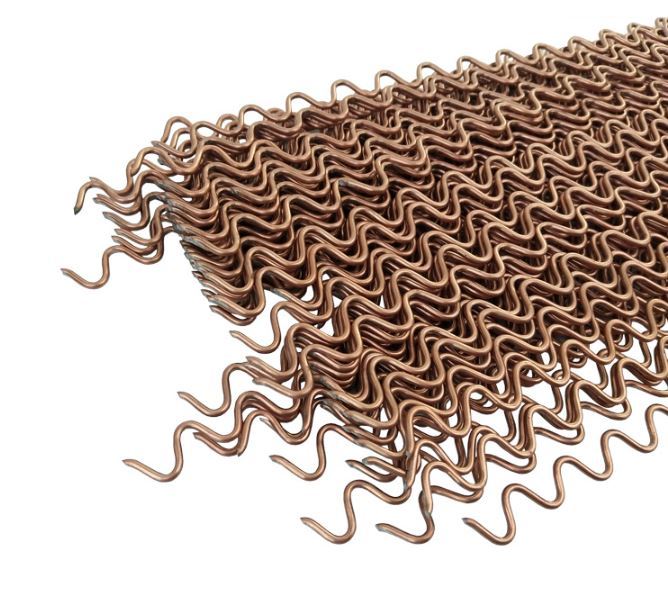 波型 ワッシャー 100本 銅メッキ ウェーブ ワイヤー 板金 スタッド溶接機用_画像2