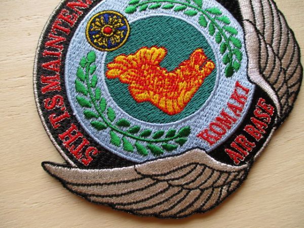 【送料無料】航空自衛隊 小牧基地5TH T.S MAINTENANCE DIVISIONパッチ ワッペンKOMAKI AIR BASE/KC-767鯱C-130 patch AIR FORCE JASDF M59_画像2