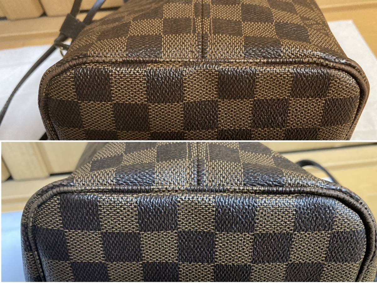 ルイヴィトン LOUIS VUITTON ダミエ ネヴァーフル MM トートバッグ 　ショルダーバッグ_画像5