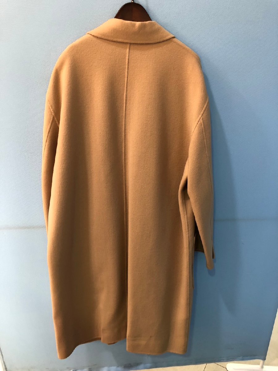 ◆ISSEY MIYAKE イッセイミヤケ ロングコート ベージュ Mサイズ メンズ 中古◆10720★_画像4