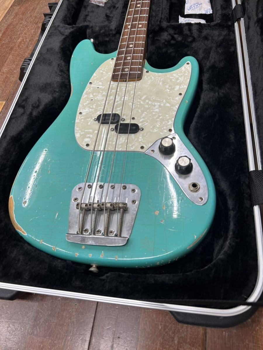 Vintage Fender Mustang Bass ヴィンテージ フェンダー ムスタングベース エレキベース ビンテージギター ベース_画像10