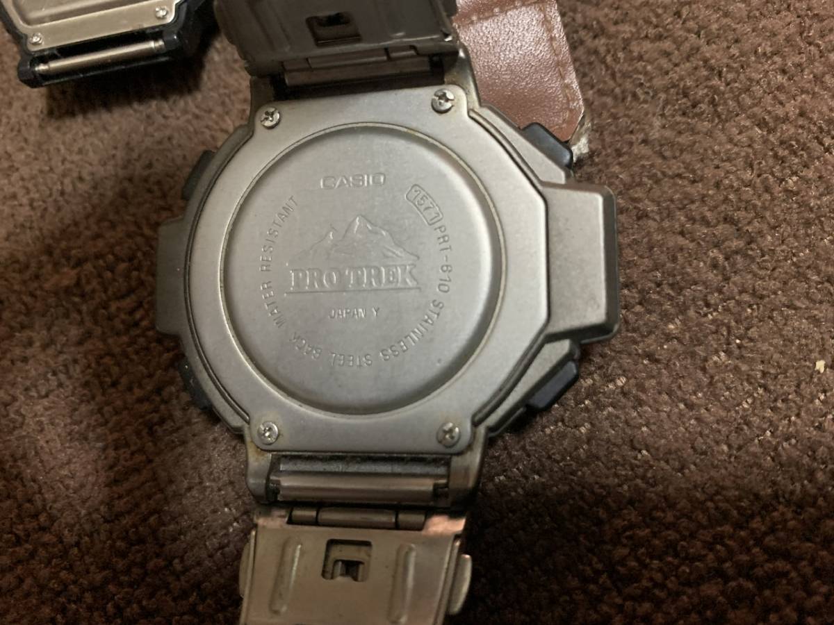 CASIOカシオPRT-610 PROTREK 他ジャンク _画像4