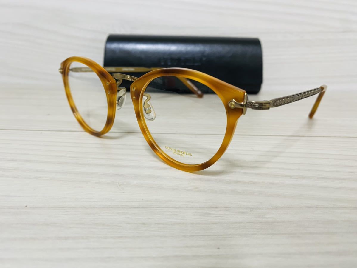 OLIVER PEOPLES オリバーピープルズ メガネフレーム OV5184 1382 505★Limited Edition 雅★ウェリントン 鼈甲柄★伊達眼鏡 未使用 美品 _画像2