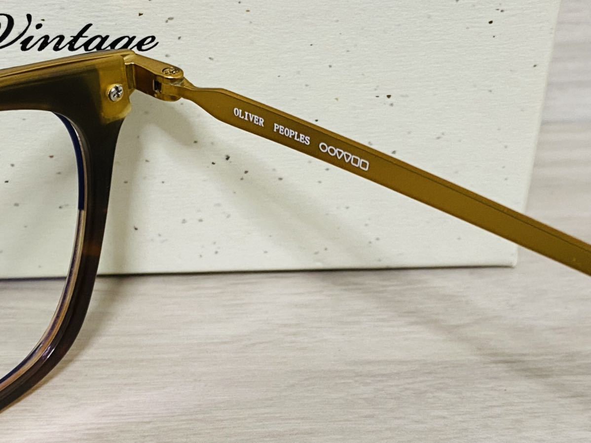 OLIVER PEOPLES オリバーピープルズ 眼鏡フレーム OV1123T 5126★Reeves★スクエア ウェリントン 未使用 美品_画像7