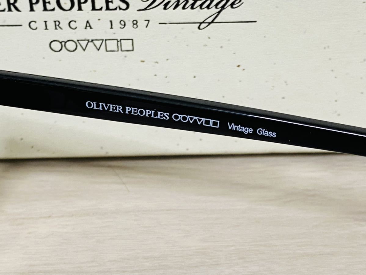 OLIVER PEOPLES オリバーピープルズ サングラス OV5217S★Gregory Peck Sun★ウェリントン ボストン 人気 セルフレーム★未使用 美品 _画像7