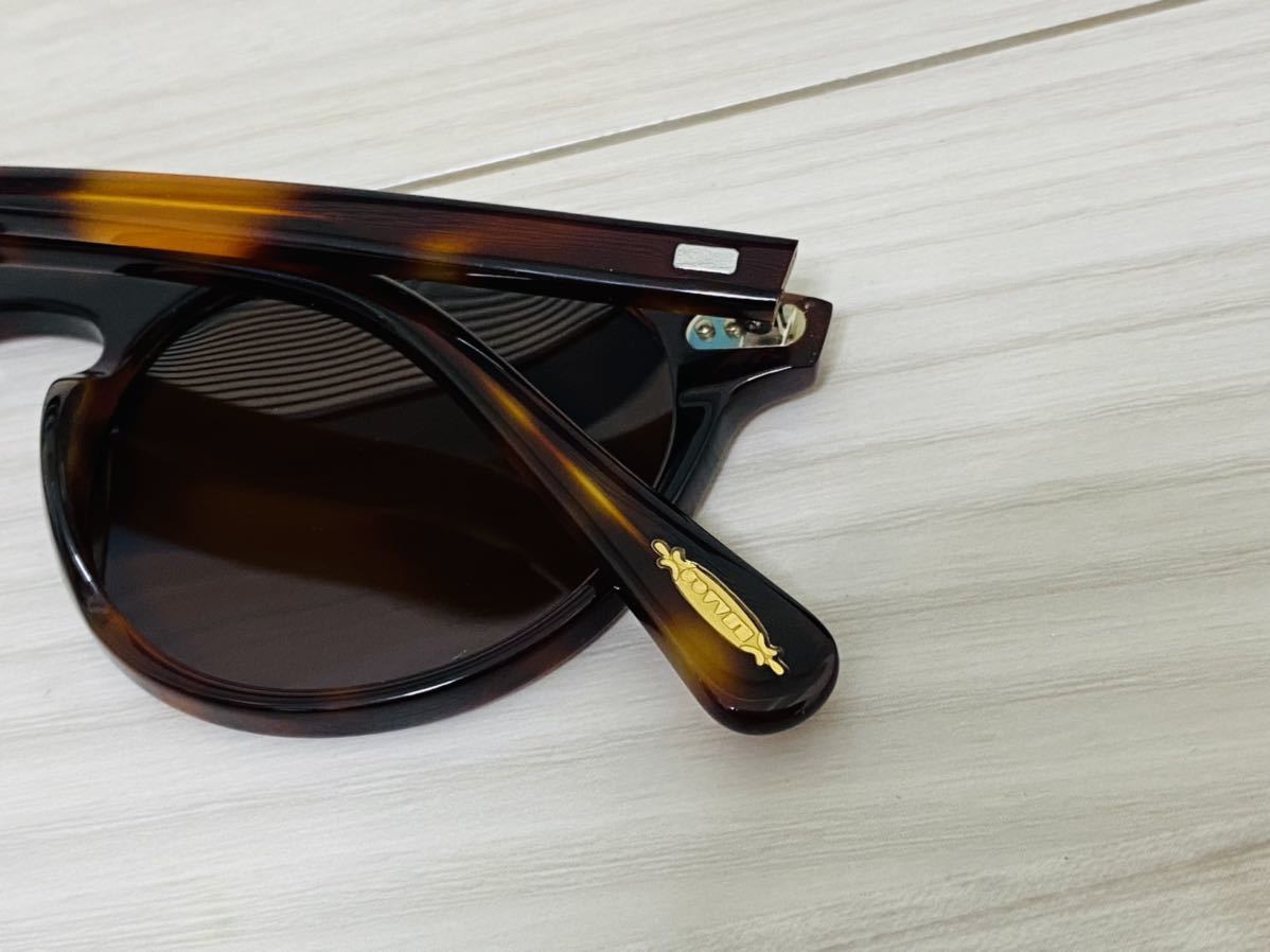 OLIVER PEOPLES オリバーピープルズ サングラス OV5217S 1002P3★Gregory Peck Sun★ウェリントン 鼈甲柄 伊達眼鏡 未使用 美品 _画像8