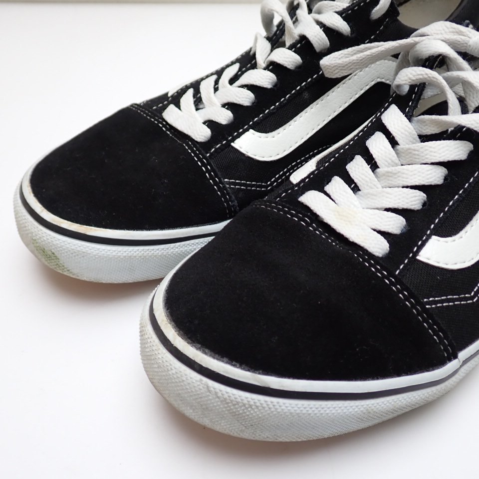 ★VANS/バンズ OLD SKOOL DX/オールドスクールDX ローカットスニーカー メンズ27cm/ブラック/スエード/V36CL+&1104900080_画像4