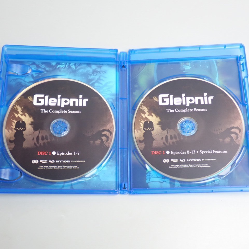 ★グレイプニル Gleipnir The Complete Season Blu-ray 北米版/ディスク2枚組/全13話/テレビアニメ/BD&1942400002_画像3