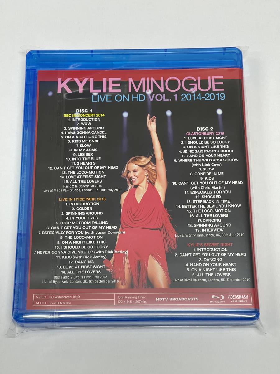 KYLIE MINOGUE - LIVE ON HD VOL.1