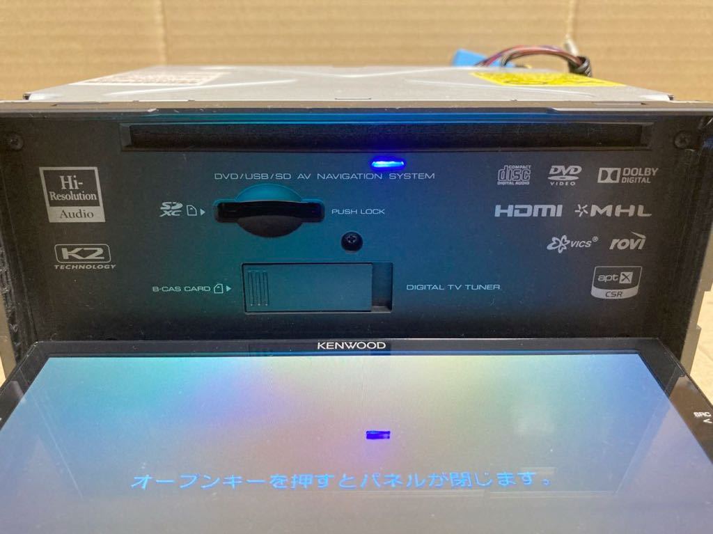 ケンウッド 彩速ナビ MDV-Z702 メモリーナビ 地図2019年 フルセグ 地デジ Bluetooth DVD HDMI_画像4