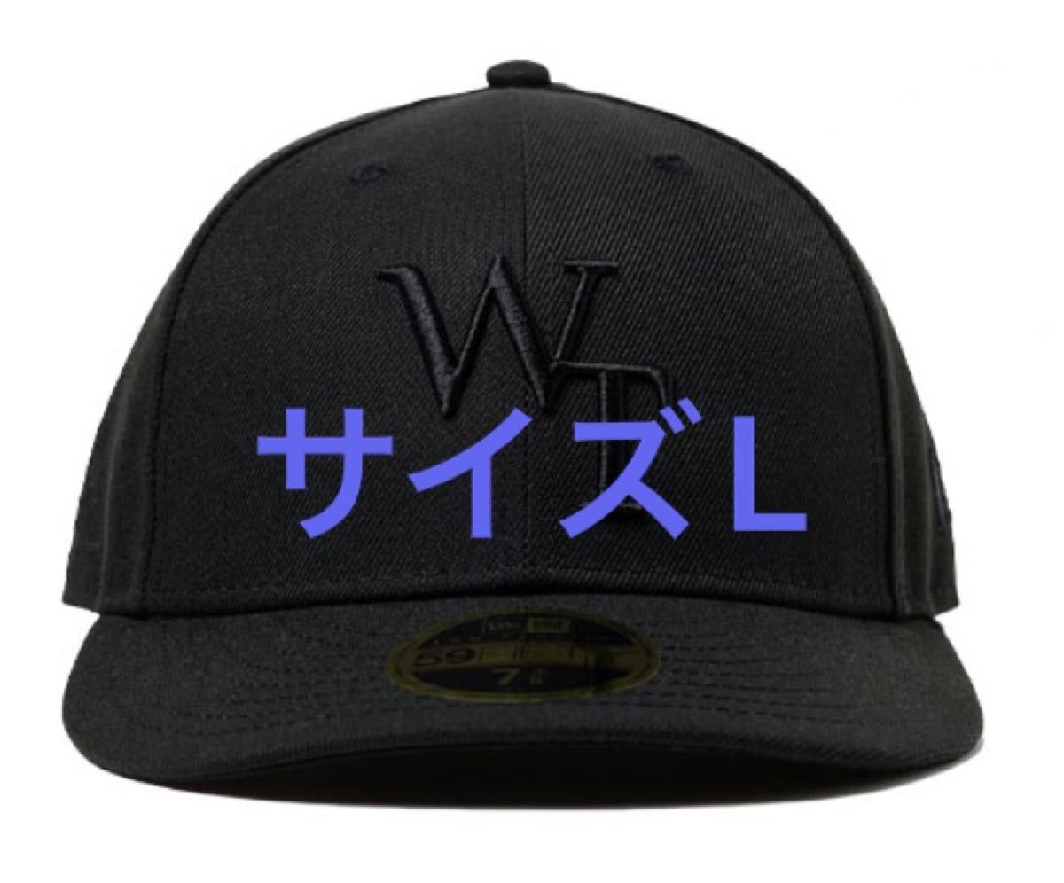 WTAPS ダブルタップス NEWERA  ニューエラ 23AW 59FIFTY LOW PROFILE BLACK Lサイズ