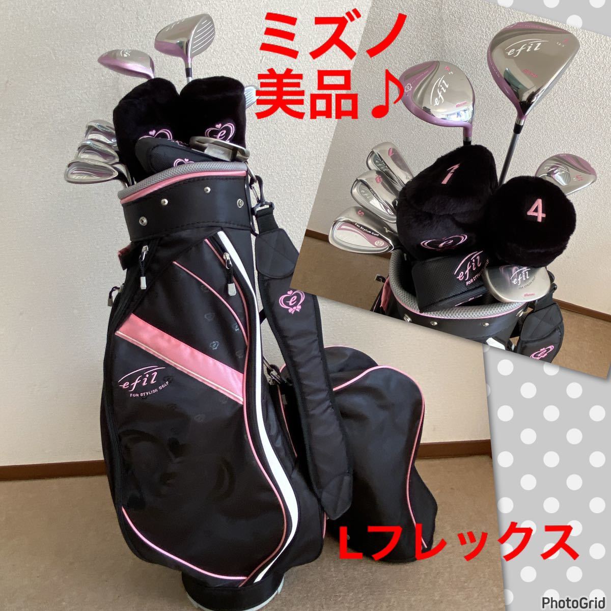 当日発送品 MIZUNO efil レディースゴルフクラブセット 【美品】 - ゴルフ