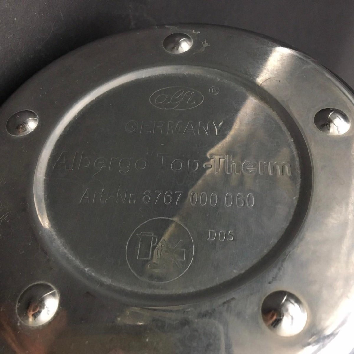 ER1107-60-4 Alf .ALFI Toppo Thermo aru bell go Германия производства pot pot калибр 5.5cm H18cm текущее состояние товар 60 размер 