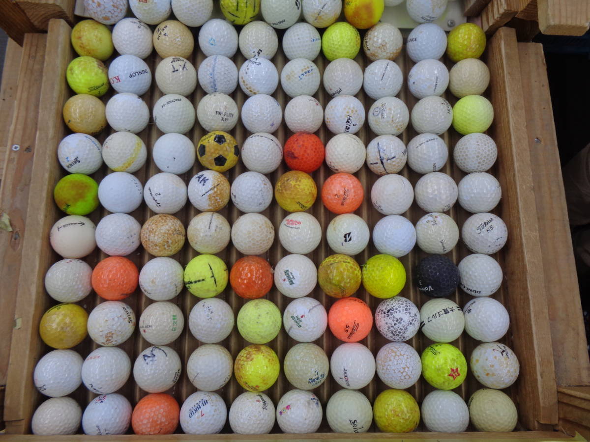  [R627] 激安 ロストボール 500球 ブランド 混合 ゴルフボール コースボール 訳あり 練習用 練習球 打ちっぱなし_画像4
