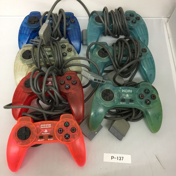 P-137　SONY　PS　1　コントローラー　スティックなし　純正　社外品有　２１個　ジャンク　SB_画像4