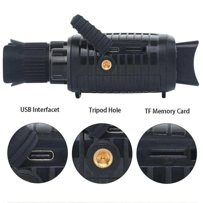  infra-red rays night vision scope optics 3 times digital 5 times zoom night vision equipment infra-red rays camera night vision!FHD animation photographing possibility! infra-red rays video camera!