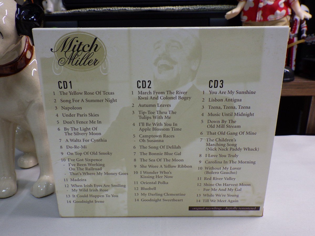 緑3｜★3CD-BOX★「MUSICAL MEMORIES」MITCH MILLER ミッチ・ミラー_画像5