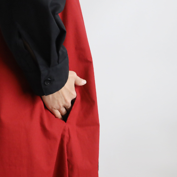 新作１１２ｃｍ　Aライン　ワンピース　ぐるぐる刺繍　パッチワーク　ジャンパースカート　ベビーキャンバスコットン　B06A_画像7
