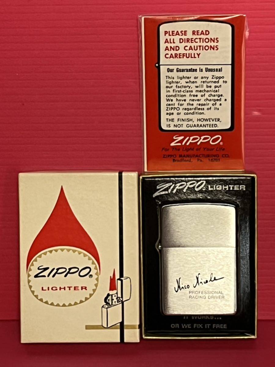 ZIPPO/ ジッポー/ ヴィンテージ Ray-Ban/ レイバン 両面柄 オイルライター 未使用 1977年_画像10