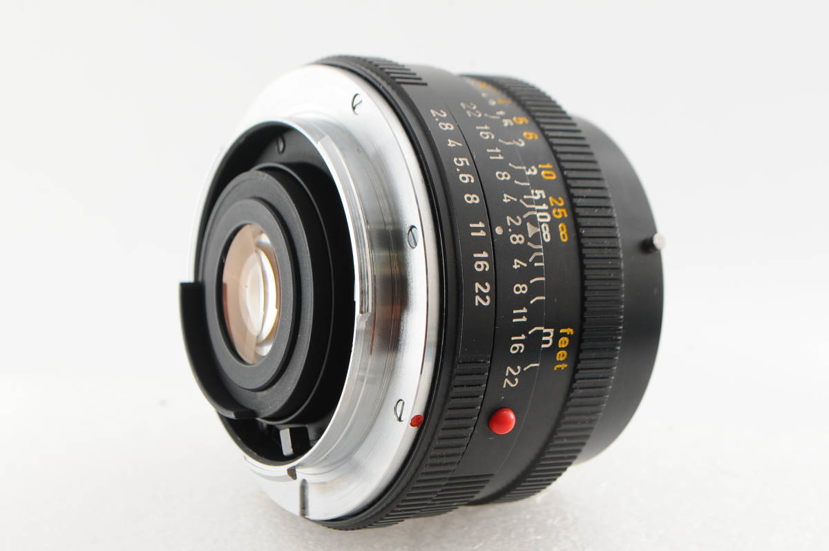 ★超美品★ Leica ELMARIT-R エルマリート 35mm F2.8 2カム 付属品付 ★清潔感溢れる綺麗な外観! カビ・クモリなし! 細かく動作確認済!_画像2