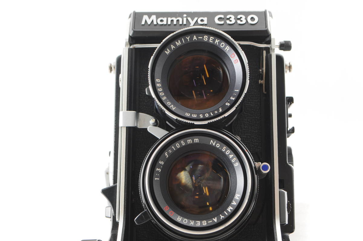 ★超美品★ MAMIYA C330 Professional S SEKOR DS 105mm F3.5 二眼レフ 付属品付★清潔感溢れる綺麗な外観! カビなし! 細かく動作確認済!_画像8