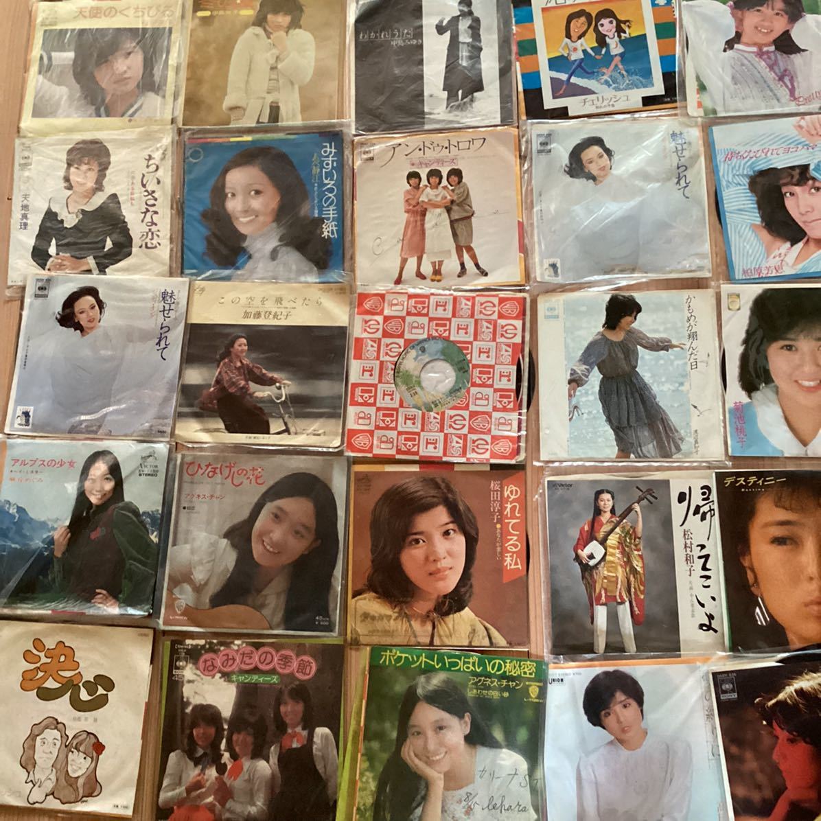  woman only 1 box [ approximately 250 sheets ]70-80 period Showa era song Showa era pops City pop idol 7 -inch EP record large amount set Iwasaki Hiromi RD0731-12