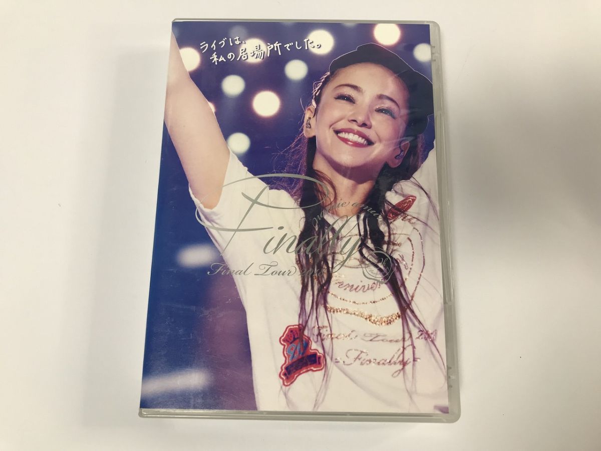 TF047 安室奈美恵 / namie amuro Final Tour 2018 ～Finally～ 東京ドーム最終公演+25周年沖縄ライブ 通常 【DVD】 1214_画像1