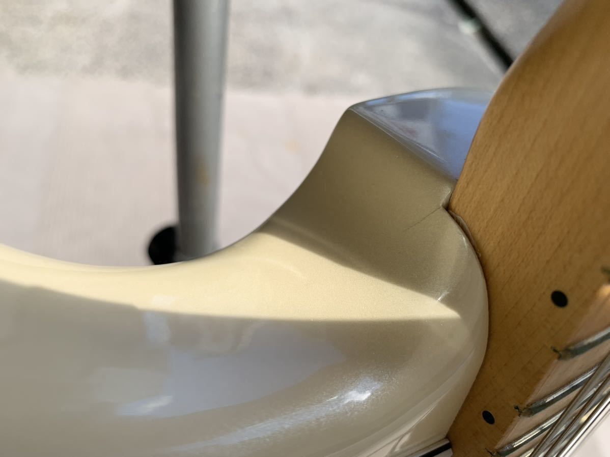 FENDER American Deluxe Stratocaster Olympic Pearl White（売切り・送込！）_画像7