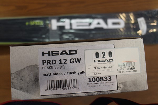 半額↓★新品★HEAD SKI ヘッド スキー板 SUPERSHAPE E-SPEED 170cm R14 PRD 12GW ビンディング付 定価￥140800_画像4