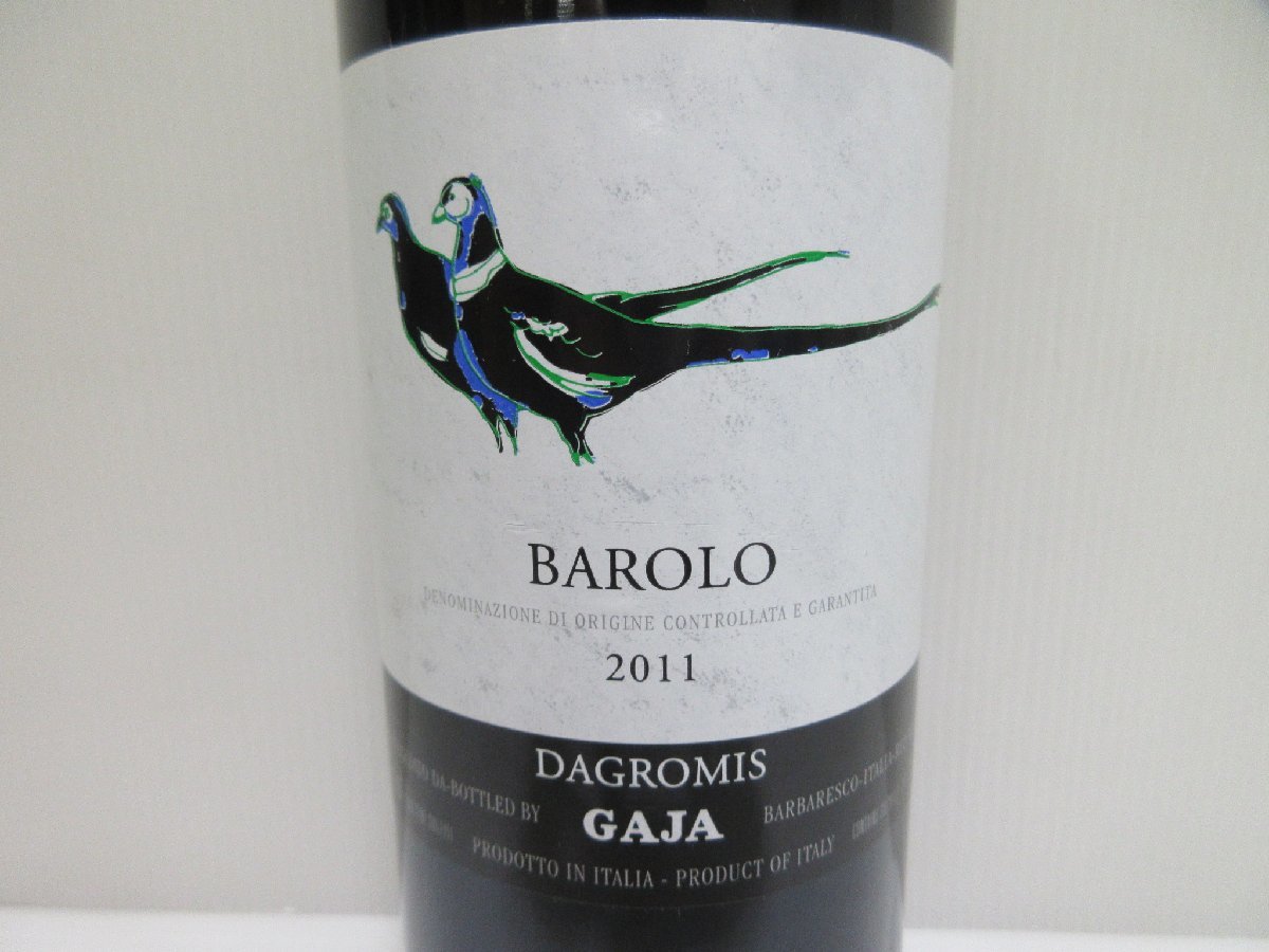 ガヤ バローロ タグロミス 2011 GAJA BAROLO DAGROMIS 750ml 14% イタリア 赤ワイン 未開栓 古酒/B34301_画像1