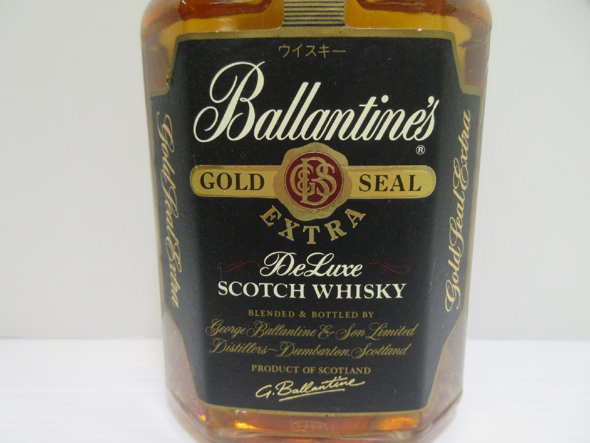 バランタイン ゴールドシール エクストラ Ballantine's GOLD SEAL EXTRA 750ml 43% スコッチウイスキー 未開栓 古酒 箱付き/B34122_画像3