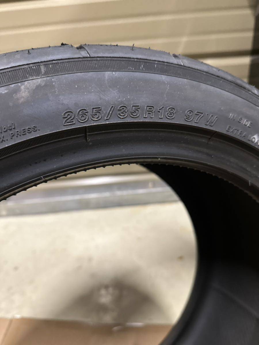 ヨコハマ AD09 265/35R18 265/35R18（97W）ADVAN NEOVA 中古2本 2023年製 265/35/18 _画像7