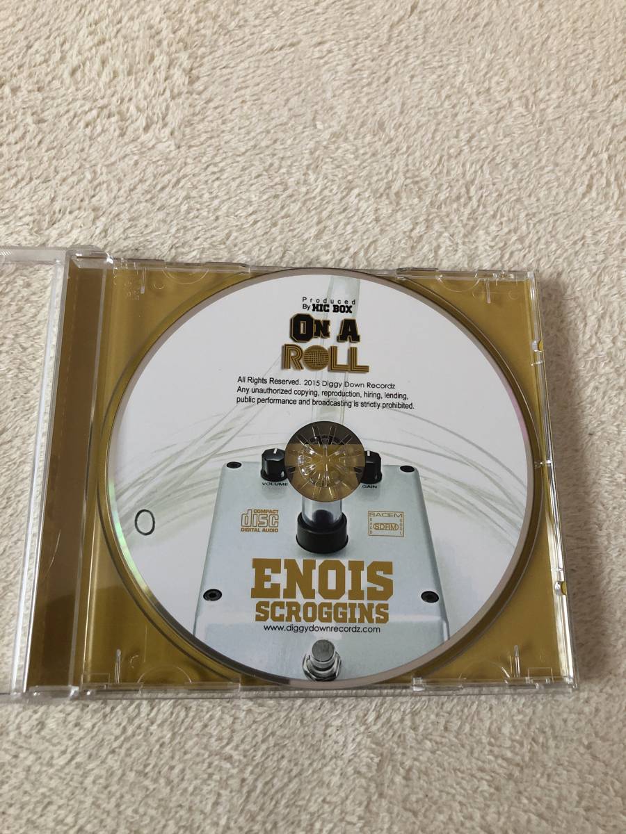 enois scroggins【送料無料】on a roll.CDアルバム全10曲(talkbox.hic box.dogg master.zapp roger.shock.gap band.cameo.gap band.dayton)