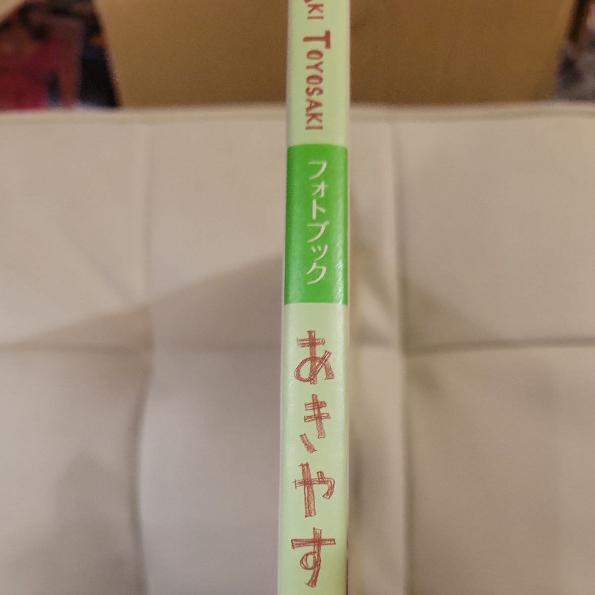 e 初版帯付き　写真集　豊崎愛生フォトブック　あきやすみ　（声優アニメディア特別編集）_画像2