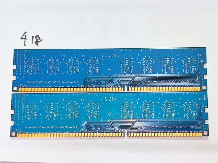 418 【動作品】 SK hynix CHINA KOREA メモリ (4GB×2枚組) 8GBセット DDR3-1600 PC3-12800U UDIMM 240 片面 動作確認済み デスクトップ_画像3