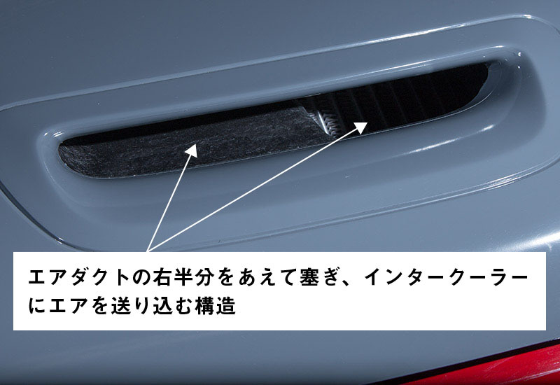 LCK619 アルト ワークス/ターボRS HA36S エアバルジボンネット TYPE-2 バッドフェイスタイプ_画像2